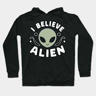 i believe alien, alien is beautiful Hoodie